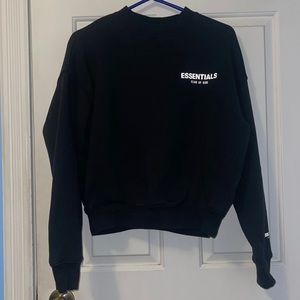 Essentials black Crewneck